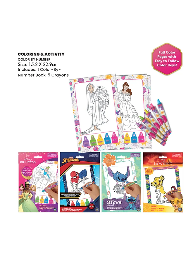 Disney Stitch Color by Number