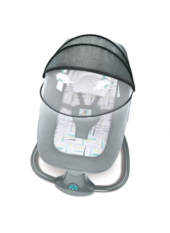 Mastela 3-In-1 Multi-Functional Baby Bassinet Swings With Remote Control And 5 Adjustable Speeds, Upto 36 Months - Image 5