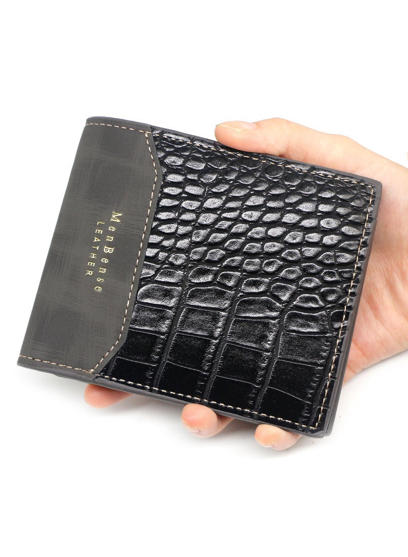 MenBense Men's Wallet Short Wallet Card Holder Id Bag 12*9.5*1.5cm - Image 3
