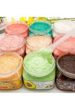 DR.MEINAIER 650G Moroccan Rose Sugar Scrub 100% Natural Vitamin Enriched Exfoliating Bath Scrub Nourishing Hydrating Slimming Whitening Anti Wrinkle Anti Acne Moisturizing Firming Body Scrub  - Image 2