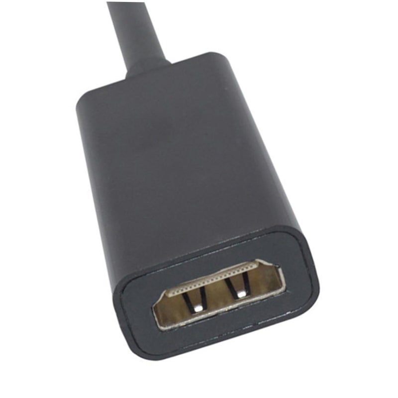 كابل محول Uonlytech من Mini DisplayPort إلى محول يدعم بالكامل شاشة الكمبيوتر المحمول باللون الأسود - Image 5