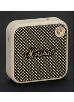 Marshall Willen Bluetooth Speaker, Wireless, 15+ Hours Playtime, Water-Resistent, Quick Charge, Stackable - Cream  - Image 1