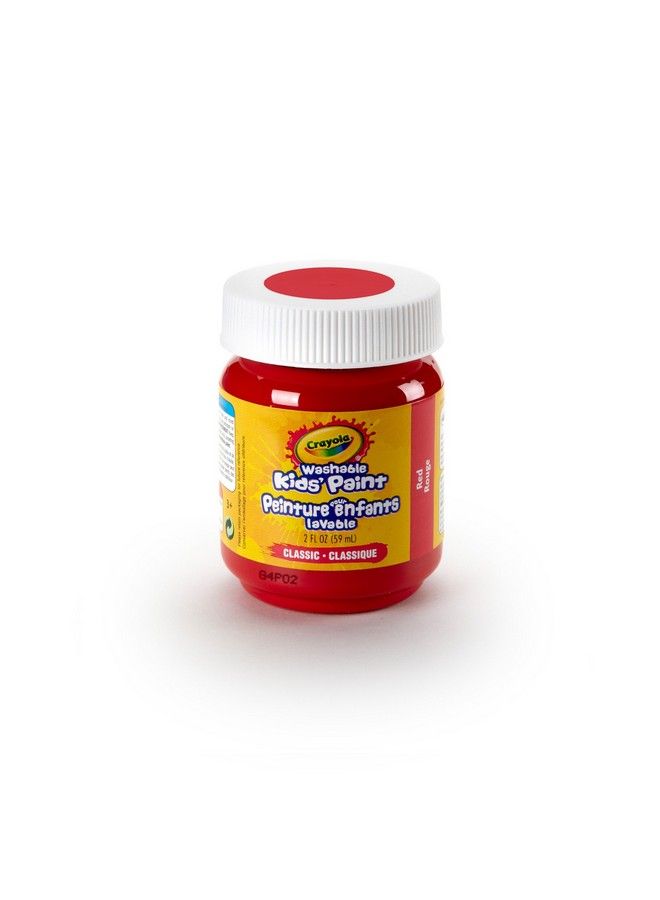 Crayola Washable Kids Paint 2 Oz Red - Image 2