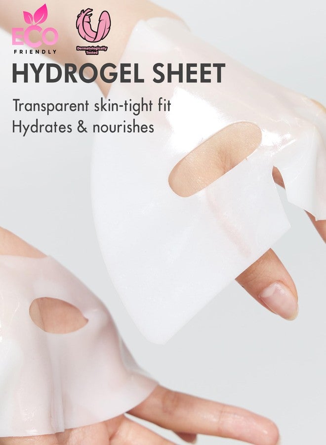 DERMAL Collagen Hydrogel Melting Jelly Gel Mask 4ea - Korean Overnight Face Mask - Deep Hydration, Skin Firming, and Wrinkle Care for Glassy Skon - Korean Skincare - Image 5