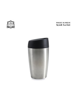 A cup (mug) suitable for all drinks, with a capacity of 300ml. It keeps cold for 12 hours and hot for 6 hours, Silver - pzsku/Z3BFB69194F63EB224B8FZ/45/1750347455/4acd4aca-c58a-4cc7-9daa-e8d045b50a28