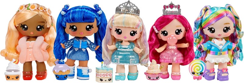MGA's Miniverse Yummiland Large Doll Lipgloss Pet Piper Peach - Image 4