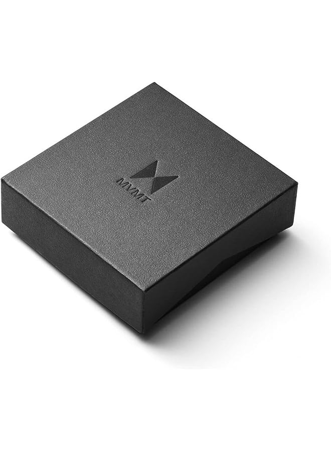 ام في ام تي سوار نسائي من الفولاذ المقاوم للصدأ بلونين، مزود بحلقة مقفلة، فضي/ذهبي أصفر، مقاس واحد 28200147 - Image 3