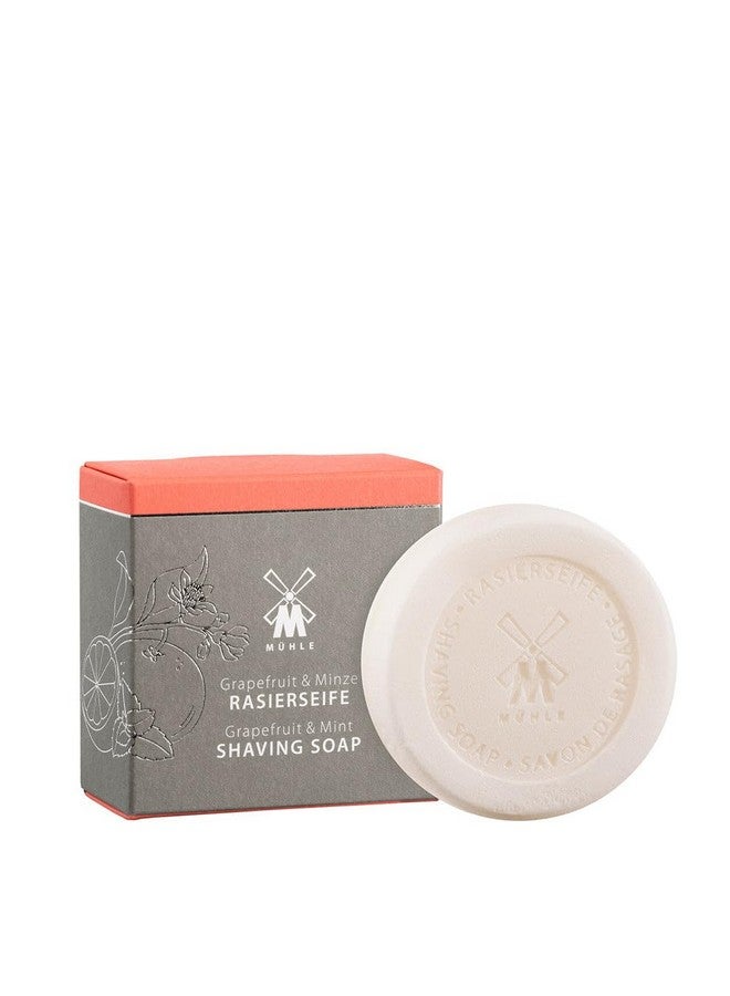MÜHLE Shaving Soap - Shaving Soap with Grapefruit & Mint for All Skin Types - Fruity & Revitalising - 65 g - Image 1