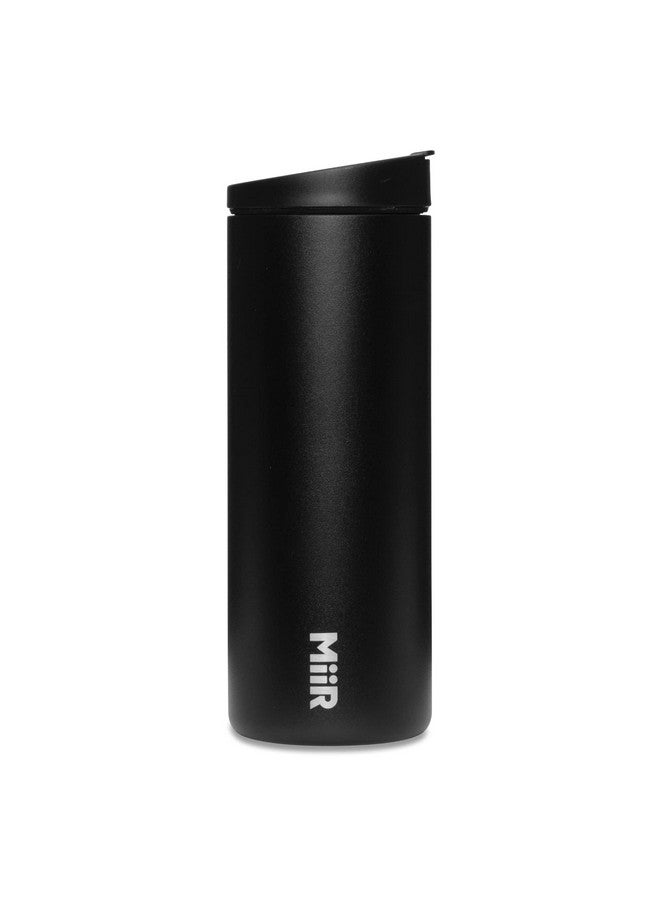 MiiR Flip Traveler 16oz - Double-Wall Vacuum Insulated with Leakproof Flip Lid, BPA-Free Stainless Steel Construction, Insulated Tumbler for Hot or Cold Drinks - Image 1