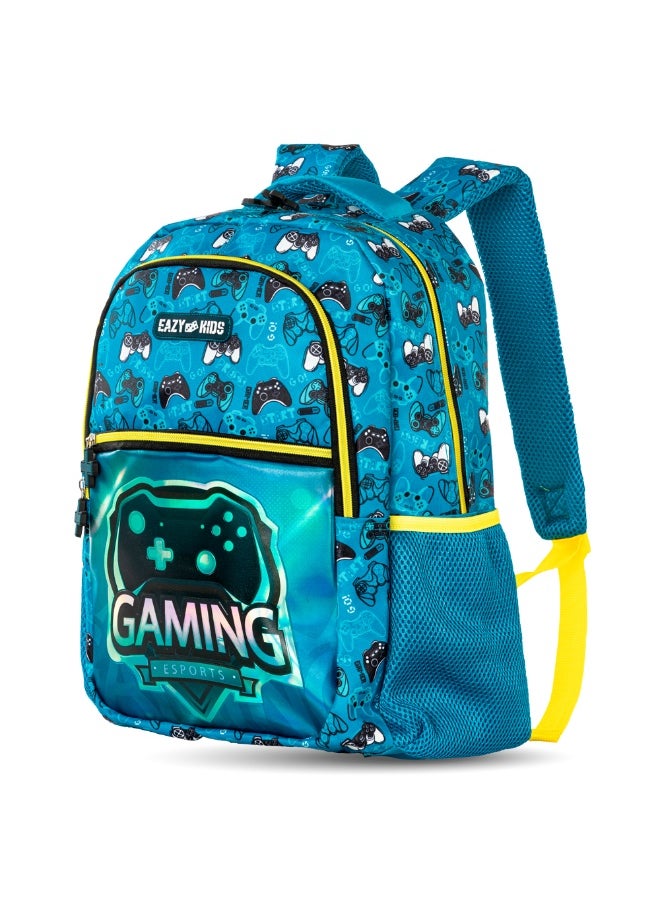 Eazy Kids Eazy Kids 16" Set of 4 Backpack w/ Trolley, Lunch Bag and Pencil Case - Gaming  - Image 4