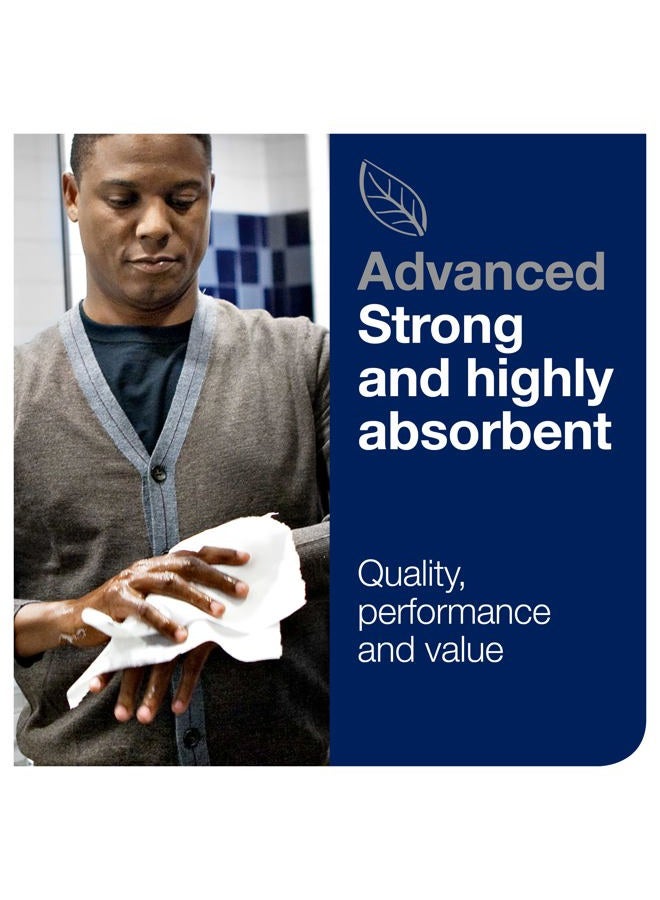Tork 290092A Advanced Matic Paper Hand Towel Roll, 2-Ply, 7.7" Width x 525' Length, White, (Case of 6 Rolls, 525 Feet per Roll, 3,150 Feet) - Image 4