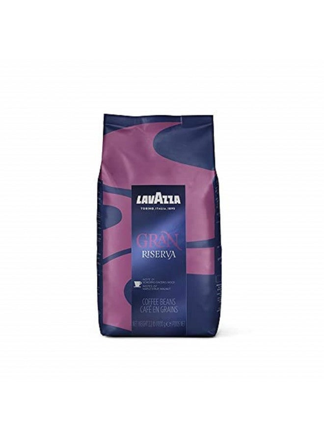 Lavazza Lavazza Gran Riserva Whole Bean Coffee Blend, Dark Espresso Roast, 2.2-Pound Bag Authentic Italian  - Image 1