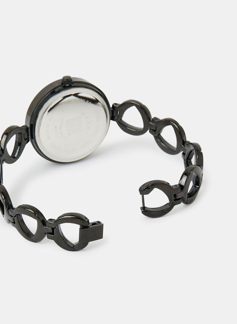 Maxel ساعة يد أنالوج كلاسيكية عصرية للنساء MX477 - 28 مم - Image 3