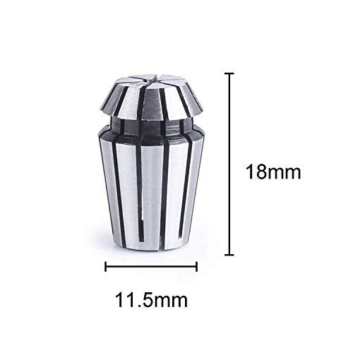 SainSmart Genmitsu 7Pcs ER11 Spring Collet Set for CNC Engraving Milling Lathe Tool 1.0mm-7.0mm - Image 3