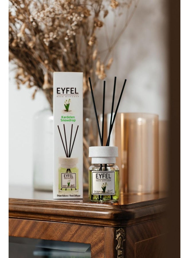 EYFEL Snowdrop Reed Diffuser Set - Image 4