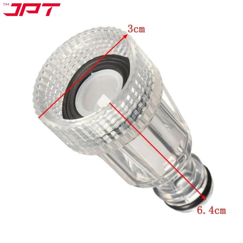 JPT فلتر مياه مدخل شفاف عالي الضغط متوافق مع StarQ و Vantro و Aimex و Shakti و ResQTech و Bosch - Image 4