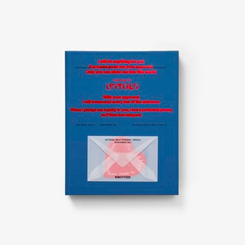 ENHYPEN ROMANCE:UNTOLD 2nd Full Album Standard CONCESSIO Ver - Image 1
