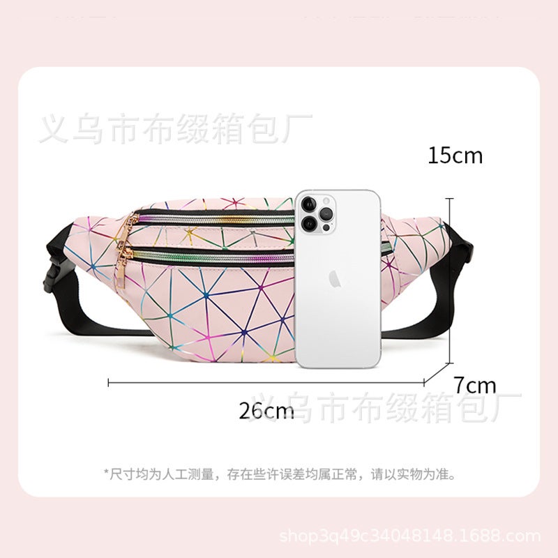 Outdoor Sports Waist Bag Suitable For Ladies And Girls Waist Bag Items Used In Daily Life Can Be Easily Stored - Image 4