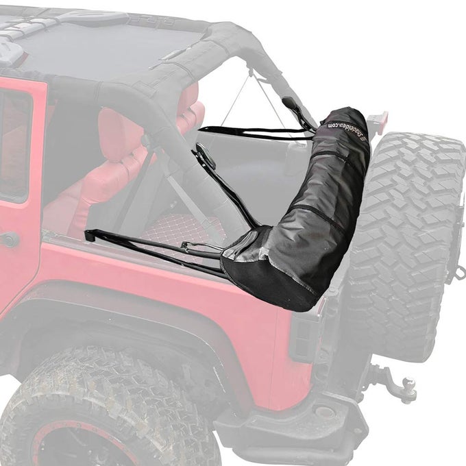 Soft Top Boot for Jeep Wrangler JK Unlimited 2 Door JKU 4 Door 20072018 Premium Storage Cover with Pouch 3 Year Warranty
