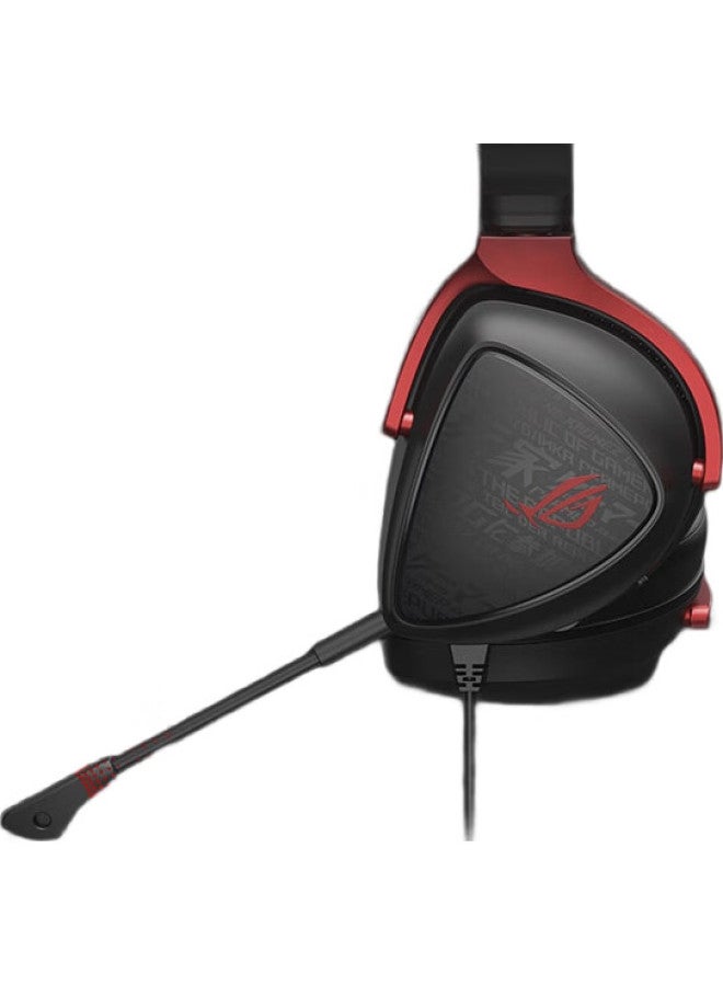 Rog Prism S Standard Gaming Headset, Over-Ear Headphones, 7.1 Surround Sound, Wired With No Delay, 3.5Mm Connection, Rog Mobile Phone Earphones