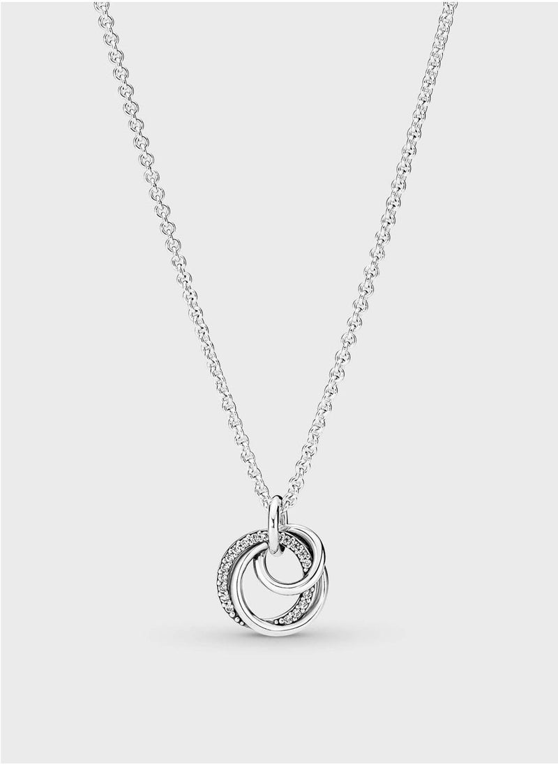 PANDORA Family Always Encircled Pendant Necklace  - Image 1