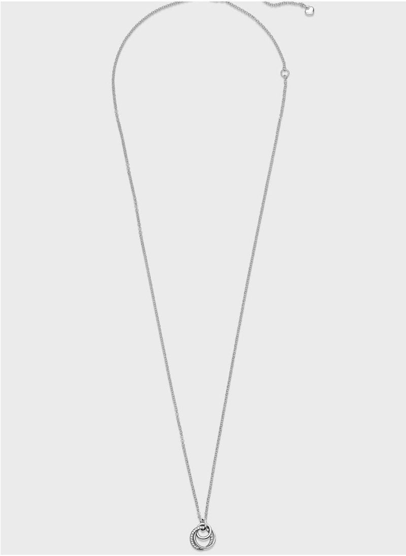 PANDORA Family Always Encircled Pendant Necklace  - Image 3