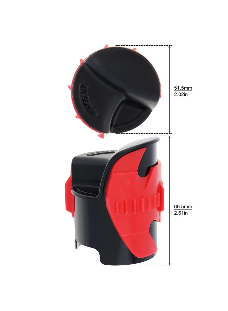 SYOSI Motorcycle Fork Seal Saver Cleaner, Front Fork Seal Cleaning Tool, Shock Absorber Repair Tool for 45mm-55mm Forks, Maintains Suspension Performance, Easy to Use and Durable (Red) - Image 5