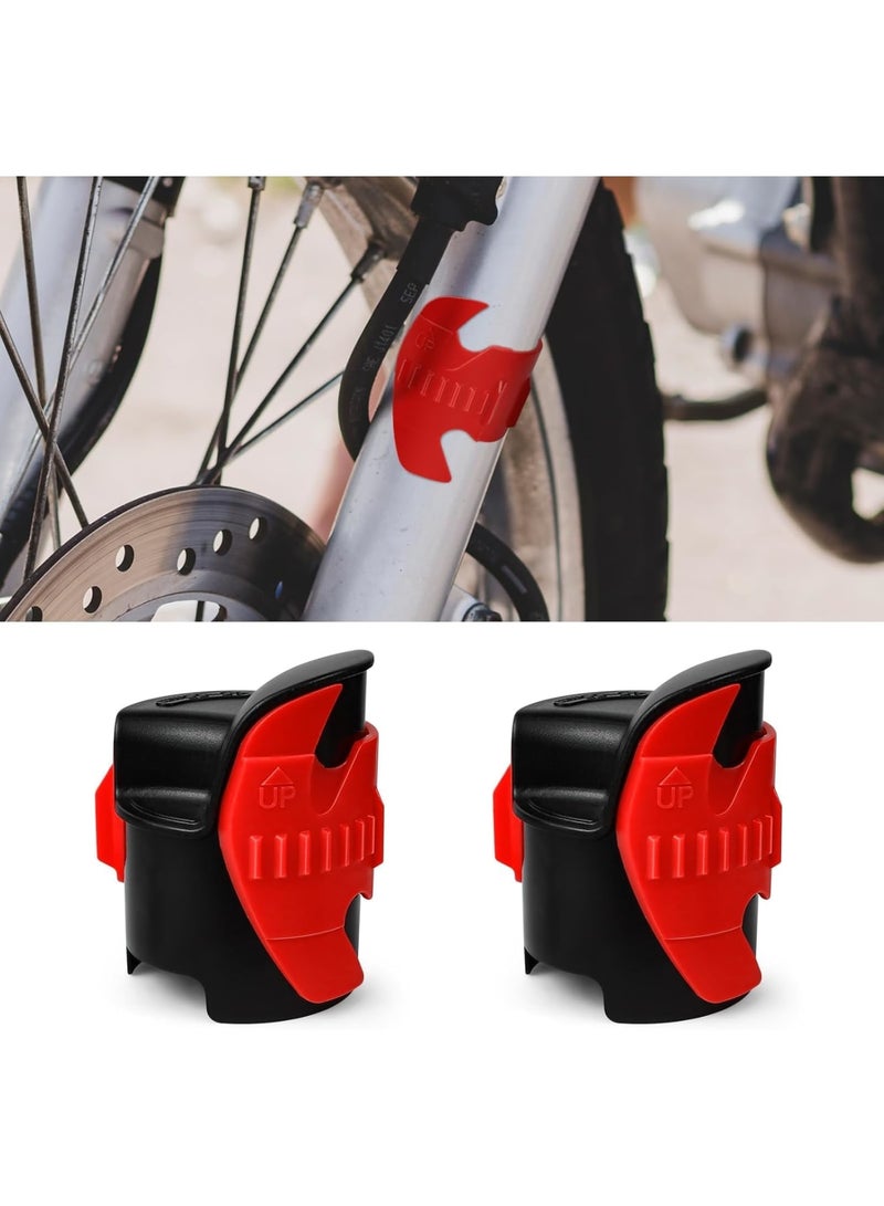 SYOSI Motorcycle Fork Seal Saver Cleaner, Front Fork Seal Cleaning Tool, Shock Absorber Repair Tool for 45mm-55mm Forks, Maintains Suspension Performance, Easy to Use and Durable (Red) - Image 1