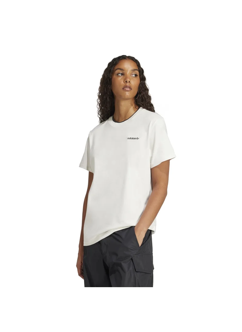 اديداس adidas GRAPHIC LOOSE T White Originals Women T-SHIRTS