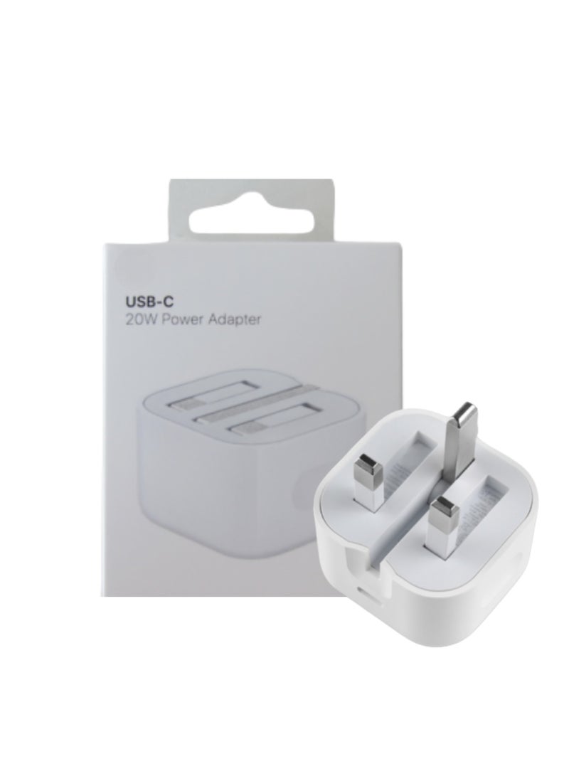 General iPhone 20W Fast Charger | USB C Wall Fast Charger Compatible with iPhone 15/14/14 Pro/14 Pro Max/13/12/SE2020/11/XR/XS Max/X/iPad 