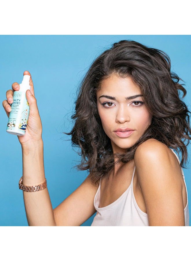 Pacifica Beauty, Salty Waves Texture Sea Salt Spray for Hair, Beachy Waves, Wavy Hair Products, Hydrating, Banana Scent, Curl Enhancing, Paraben Free, Sulfate Free, Vegan & Cruelty Free - Image 3