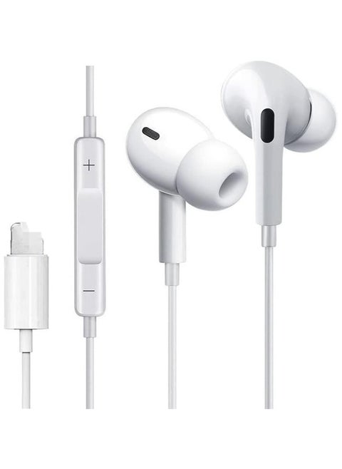 Wired Earphones for iPhone 12 Pro with Microphone and Volume Control, Active Noise Cancellation Earbuds in Ear Headphones Compatible with iPhone 8/8plus X/Xs/XR/Xs max/11/12/pro/se