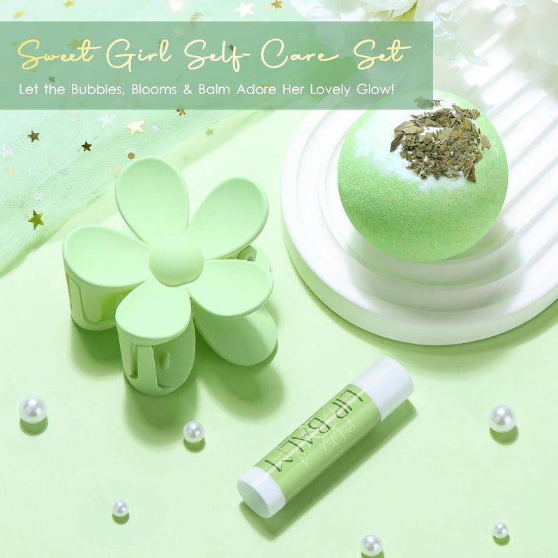 CHESACE Birthday Gifts for Teen Girls, Women, Teenage Girl Birthday Gift Sets for Teen Girls Tween Gifts for Teenage Girl Cute Daisy Aesthetic Glass Cup Gift Basket for Teens, Women, Her, Friend, Sister - Image 5