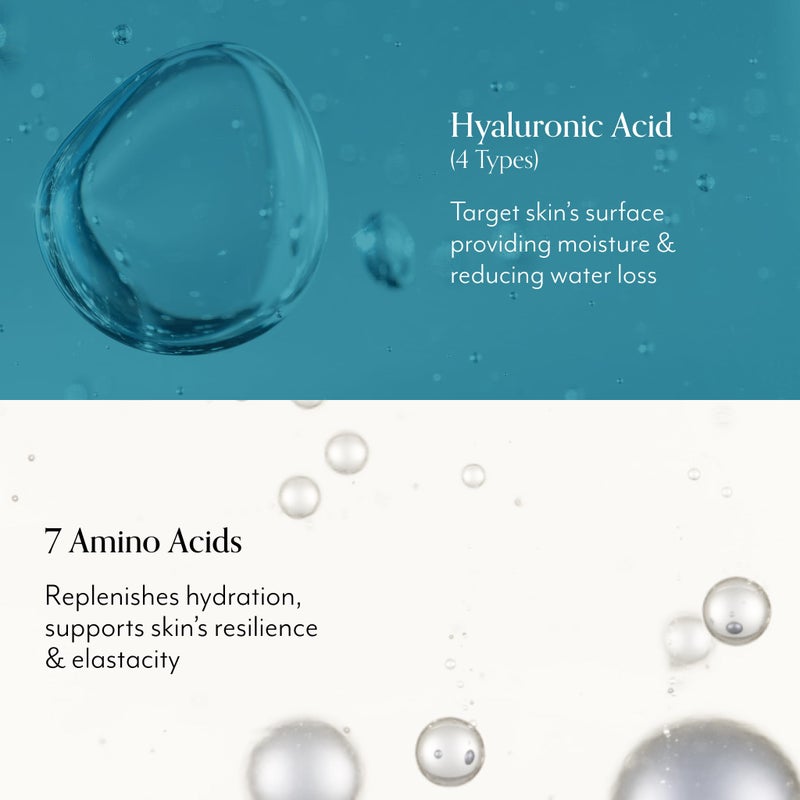 Bliss Hyaluronic Acid Drench & Quench Serum + Moitsturizerâ€“ Hydrating Ingredients for Dry, Sensitive Skin - Lightweight Gel Formula for Deep Hydration & Plump Skin - Clean, Cruelty-Free - 1 Fl Oz - Image 3