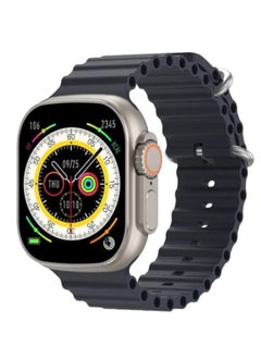 RIVERSONG Wireless Charging Bluetooth Smart Watch Motive 5t Titanium & Black  - Image 1