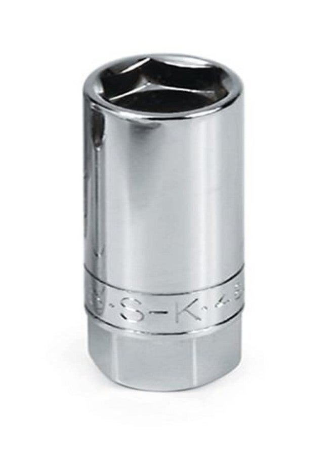 SK Tools USA 3/8" Drive, SAE Chrome Spark Plug Socket, 5/8" | 4420 - Image 1