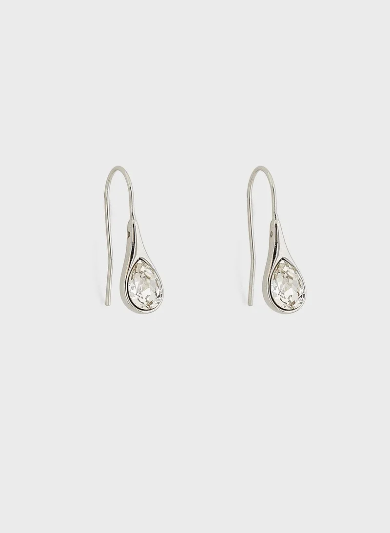 Mestige Iris Embellished Set Of Earrings  And Necklace