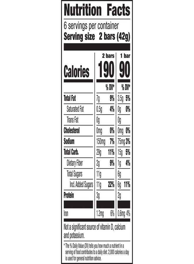 Nature Valley Granola Bars, Crunchy, Cinnamon, 8.94 oz (12 Bars) - Image 3