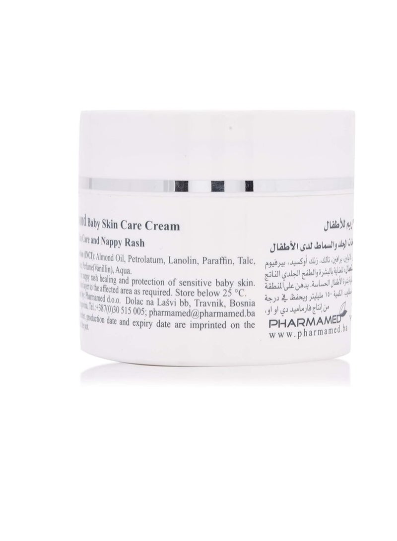 Pharmamed Almond Baby Skin Care Cream - 150 ml - Image 3