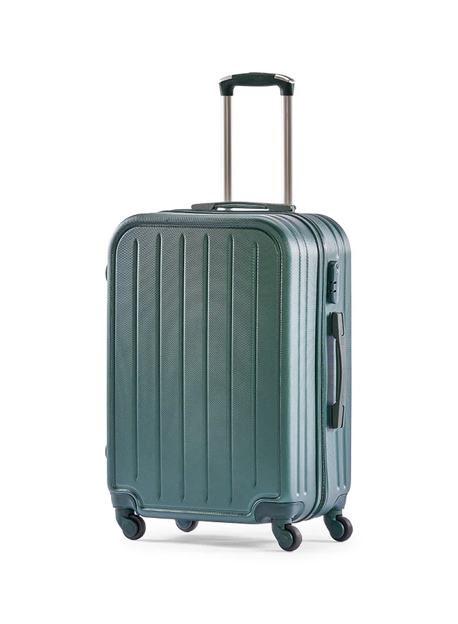 LIMRA Hardside 6 Piece Luggage Trolley Set D.Green