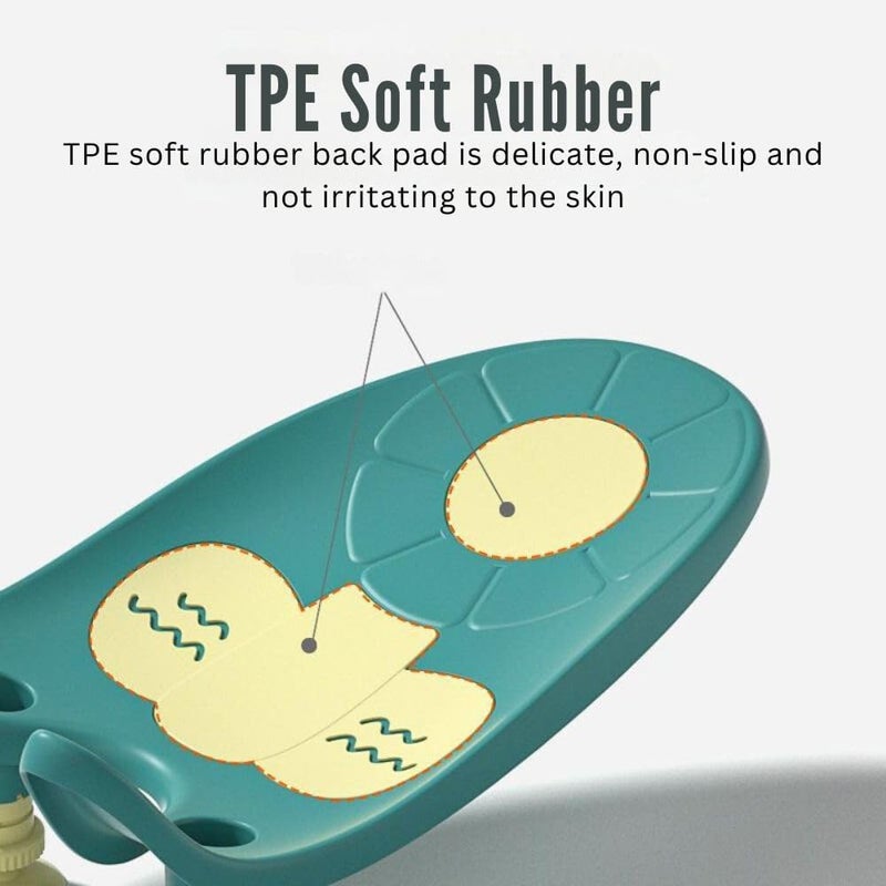 Turtees Baby Bath Tub for Sink - Compact Infant Washing Basin - Image 2