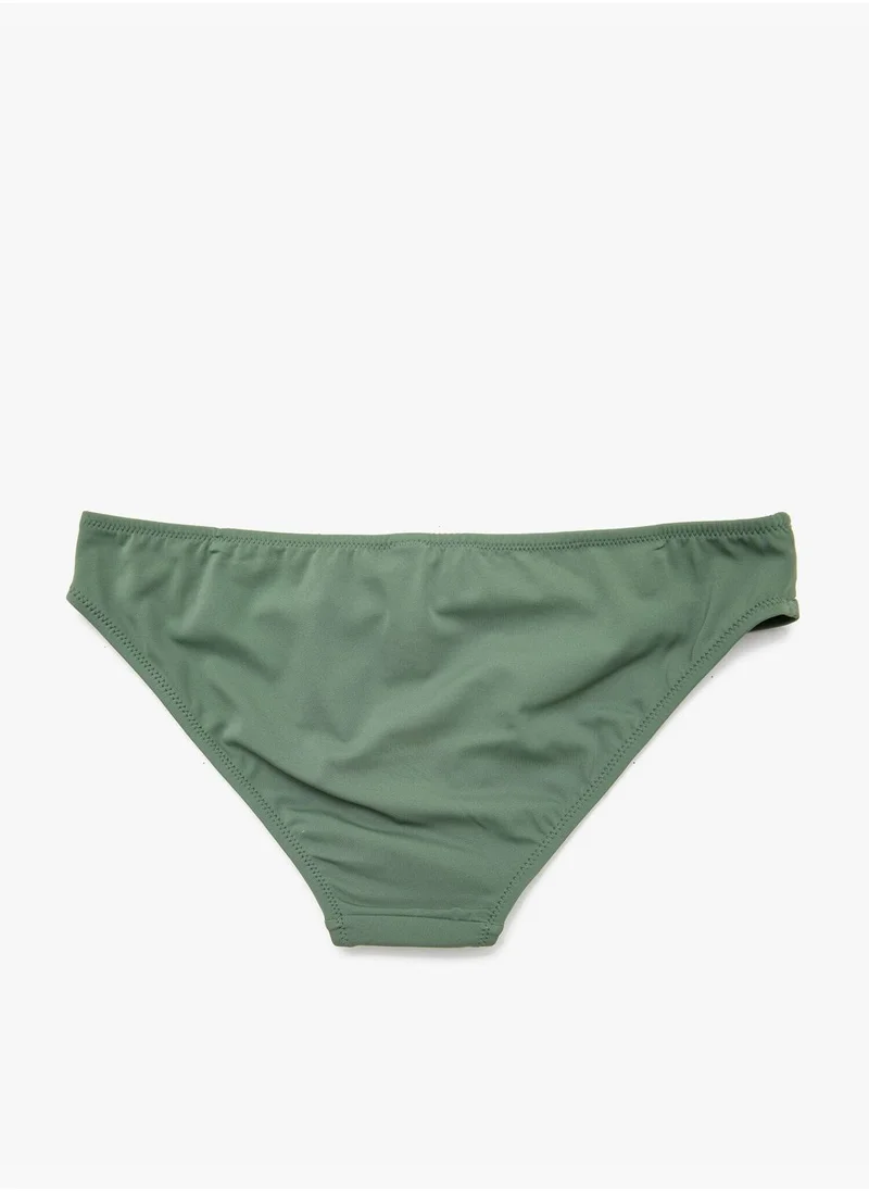 KOTON Bikini Bottom Binding Tape Detail
