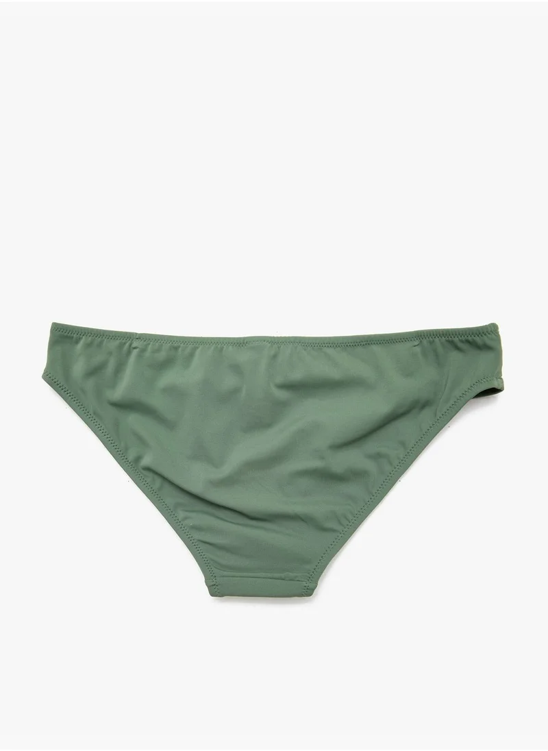 KOTON Bikini Bottom Binding Tape Detail