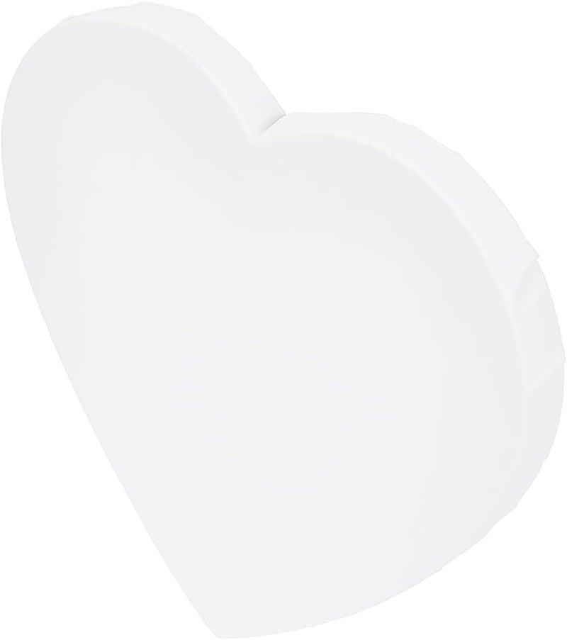 Fitto Canvas Heart Wall Art 20cm x 20cm, Romantic Home Decor, Heart Canvas Print, Wall Hanging Decoration - Image 1