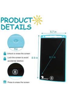 Generic Colourful Kid’s 8.5″ LCD Panel Writing Tablet for Easy Drawing & Writing  - Image 3