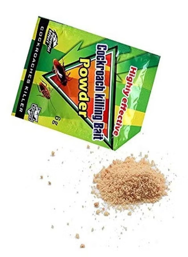 جرين ليف مسحوق طُعم لقتل الصراصير 6 غرام × 50 قطعة - Image 2