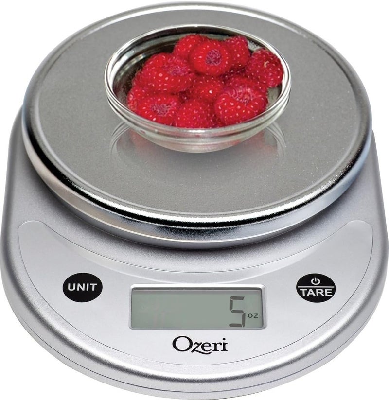 Ozeri Pronto Digital Multifunction Kitchen and Food Scale - Elegant Chrome Finish - Image 4
