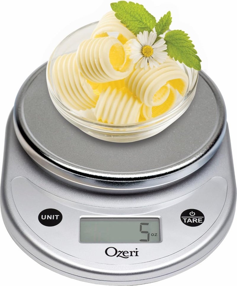 Ozeri Pronto Digital Multifunction Kitchen and Food Scale - Elegant Chrome Finish - Image 5
