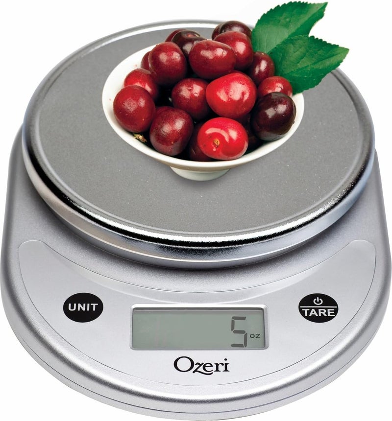 Ozeri Pronto Digital Multifunction Kitchen and Food Scale - Elegant Chrome Finish - Image 3