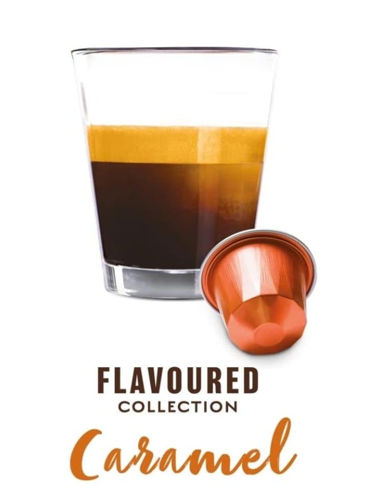 Belmio Caramel Caramba Flavoured Collection Coffee Capsules Pack of 12 (120 Capsules) -Compatible with Nespresso Original Line Machines - Image 5